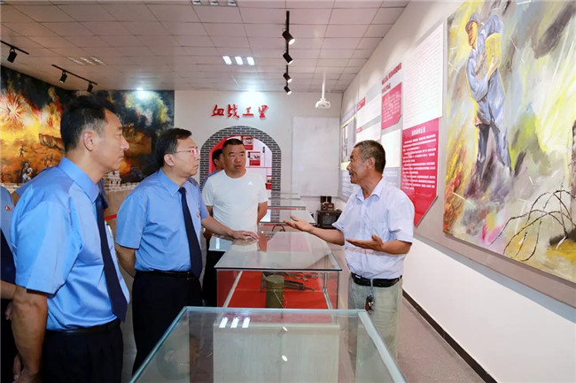 山东东营东营区:走进红色教育基地参观学习
